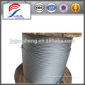 6x19 galvanized steel wire rope in reel